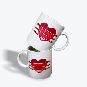 Vintage From the Heart Mugs